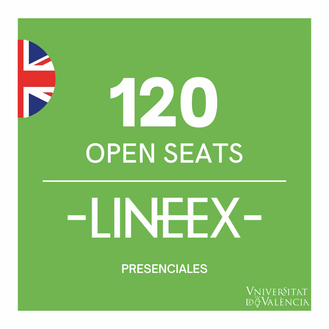 Imagen que dice: 120 open seats - LINEEX